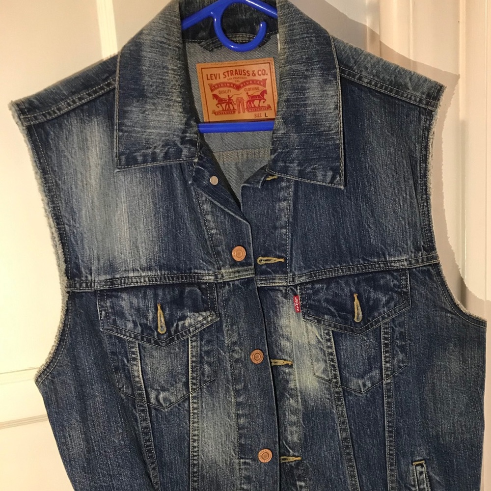 Levi denim vest